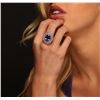 Image 2 : 14KT Rose Gold 6.83ct Tanzanite and Diamond Ring