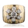 Image 3 : 14KT Yellow Gold 1.55ctw Diamond Ring