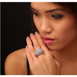 14KT White Gold 4.23ctw Diamond Ring