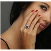 Image 1 : 14KT White Gold 2.75ct Tanzanite and Diamond Ring