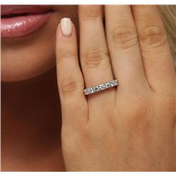 14KT White Gold 0.69ctw Diamond Ring