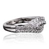 Image 4 : 14KT White Gold 0.54ctw Diamond Ring