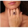 Image 2 : 14KT Rose Gold 7.27ct Ametrine and Diamond Ring