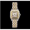 Image 1 : Ladies Cartier Two-Tone Panthere Wristwatch