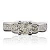 Image 3 : 14KT White Gold 1.95ctw Diamond Ring