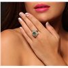 Image 5 : 14KT Yellow Gold 2.02ct Emerald and Diamond Ring