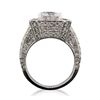 Image 6 : 14KT White Gold 5.79ctw Diamond Ring