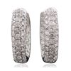 Image 1 : 14KT White Gold 2.65ctw Diamond Earrings