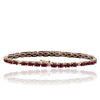 Image 2 : 14KT Yellow Gold 7.70ctw Ruby and Diamond Bracelet