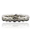 Image 3 : 14KT White Gold 0.99ctw Diamond Ring