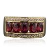 Image 1 : 14KT Yellow Gold 2.30ctw Ruby and Diamond Ring