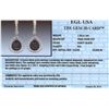 Image 7 : 14KT White Gold 2.21ctw Black Diamond Earrings
