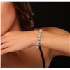 Image 2 : 14KT White Gold 4.89ctw Diamond Bracelet