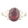 Image 3 : 14KT Yellow Gold 5.95ct Ruby and Diamond Ring