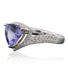 Image 2 : 14KT Two-Tone Gold 2.45ct Tanzanite and Diamond Ring