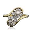 Image 1 : 14KT Yellow Gold 0.76ctw Diamond Ring