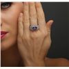 Image 5 : 14KT White Gold 2.75ct Tanzanite and Diamond Ring