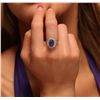 Image 1 : 14KT White Gold 4.05ct Tanzanite and Diamond Ring