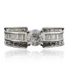 Image 1 : 14KT White Gold 2.21ctw Diamond Ring