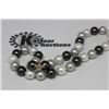 Image 3 : 14K GOLD CLASP LARGE MAJORCA PEARL NECKLACE