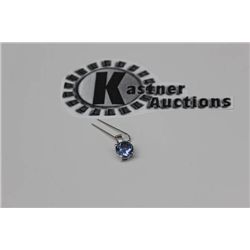 14K GOLD TANZANITE PENDANT