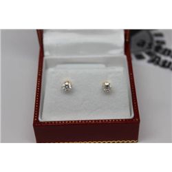 14K GOLD DIAMOND (0.40ct) EARRINGS