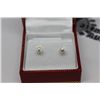 Image 1 : 14K GOLD DIAMOND (0.40ct) EARRINGS