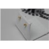 Image 3 : 14K GOLD DIAMOND (0.40ct) EARRINGS