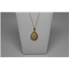 Image 1 : 14K GOLD OPAL PENDANT NECKLACE
