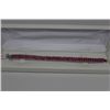 Image 1 : STERLING SILVER RUBY (14.0ct) BRACELET