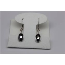 14K WHITE GOLD BLACK DIAMOND (5.50CT) & WHITE