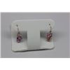 Image 1 : 14K GOLD FANCY COLOR SAPPHIRE (9.70CT) EARRINGS