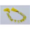 Image 1 : 87.50 ct & up LEMON DROP  18 STONES