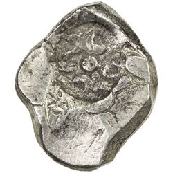 PANCHALA: Punchmarked, ca. 400 BC, AR karshapana (2.12g)
