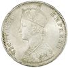 Image 1 : BRITISH INDIA: Victoria, Empress, 1876-1901, AR rupee, 1900-C