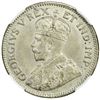 Image 1 : BRITISH EAST AFRICA: George V, 1910-1936, AR 50 cents, 1922
