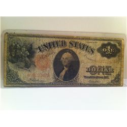 1917 US $1 Banknote