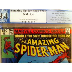 9.4 Amazing Spiderman #200