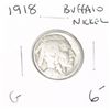 Image 1 : 1918 BUFFALO NICKEL RED BOOK VALUE $6.00+ *NICE EARLY GOOD GRADE*!! BUFFALO NICKEL CAME OUT OF SAFE!