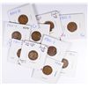 Image 1 : (10) LINCOLN CENTS (09 VDB, 10, 10-S, 11, 11-D, 11-S, 12-D, 12-S, 13-D, 13-S)