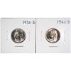 Image 1 : 1940-D & 1950-D JEFFERSON NICKELS CH BU