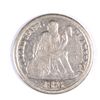 Image 1 : 1876-CC SEATED DIME F/VF