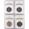 Image 1 : LOT OF( 4 )  1963 FRANKLIN HALF DOLLARS, NGC PROOF-67