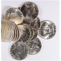 ORIGINAL ROLL OF 1960-D FRANKLIN HALF DOLLARS