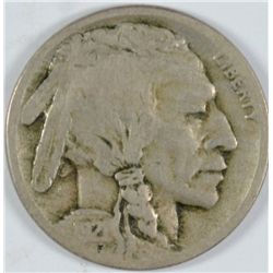 1921-S BUFFALO NICKEL, GOOD