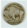 Image 2 : 1937-D 3-LEGS BUFFALO NICKEL, VF  rim flaw rev.