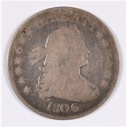 1806 BUST QUARTER NICE VG