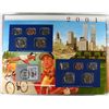 Image 4 : 2000 THRU 2013 U.S. UNCIRCULATED MINT SETS IN FANCY PACKAGING WITH STAMPS