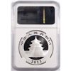 Image 4 : 2013 CHINESE 10 YAUN SILVER PANDA, NGC MS-70