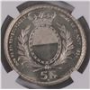 Image 3 : 1934-B SWITZERLAND 5F FRIBOURG FESTIVAL NGC MS-65